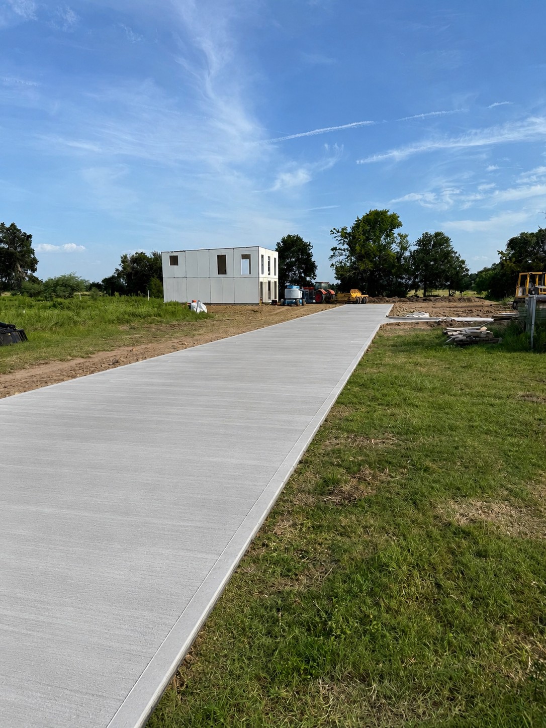 Concrete Driveway Installation • Waller, Texas — after
